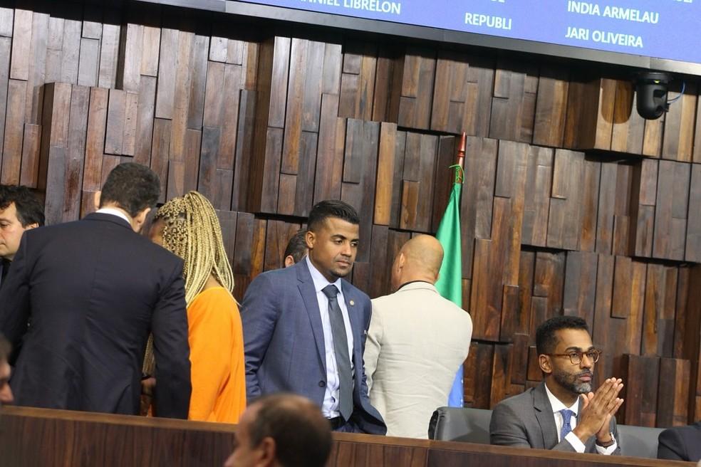 O deputado estadual Thiego Raimundo dos Santos Silva, o TH Joias