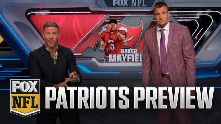 Gronk e Edelman comentam sobre o duelo Raiders vs. Patriots e Baker Mayfield
