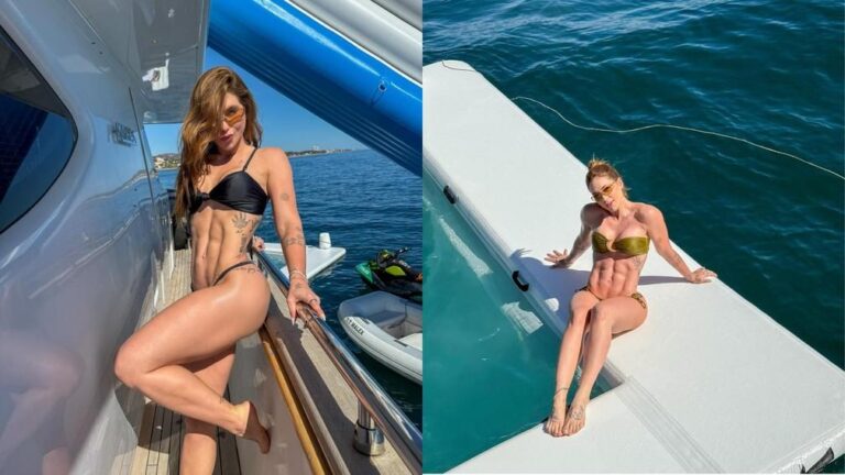 Virgínia Fonseca exibe tanquinho em passeio pela Espanha e alimenta rumores de affair com Vini Jr.