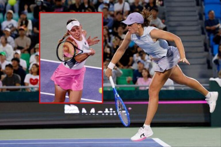Iga Świątek avança para o final do WTA 500 em Seul após uma batalha épica