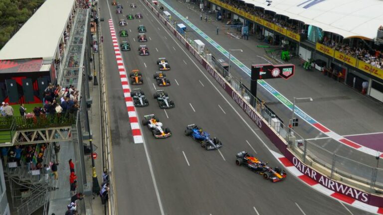 Verstappen Domina o Grande Prêmio do Azerbaijão de F1 e Piastri Enfrenta Dificuldades