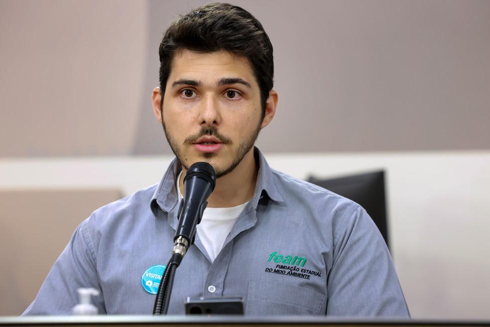 Arthur Ferreira Rezende Delfim, diretor da Feam, preso na operação desta quarta.