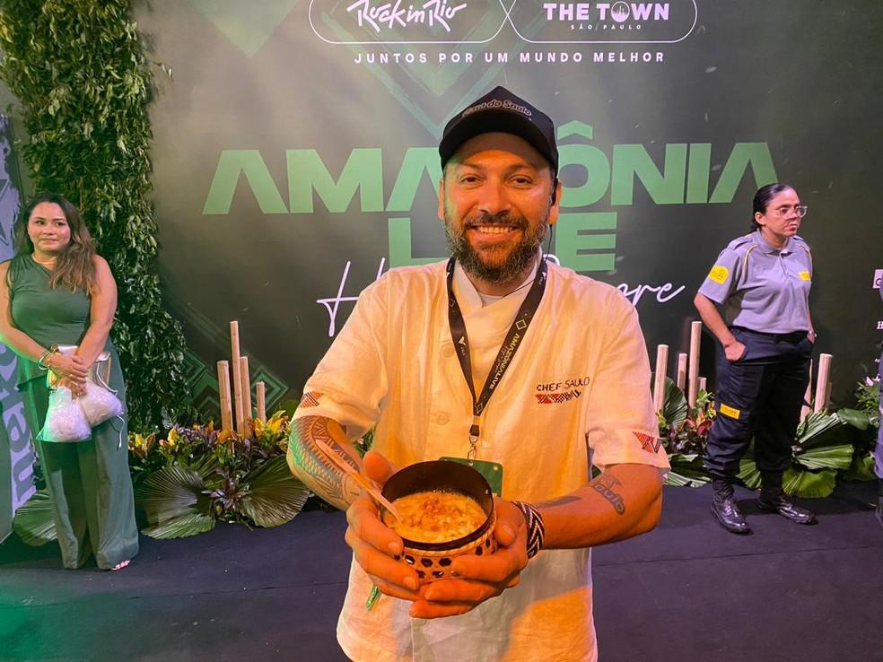 Chef Saulo Jennings envia tacacá e açaí para Mariah Carey