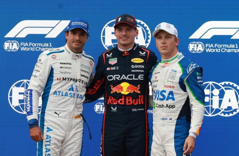 Max Verstappen larga na pole para o GP do Azerbaijão de F1 2025