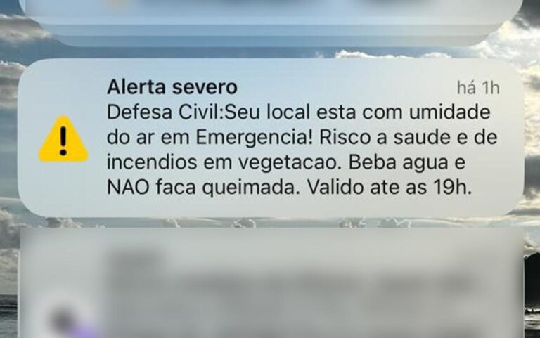 Moradores do Amapá e Amazonas recebem teste do alerta emergência neste sábado