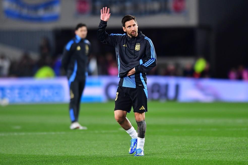 Messi deve fazer seu último jogo oficial em casa com a seleção argentina
