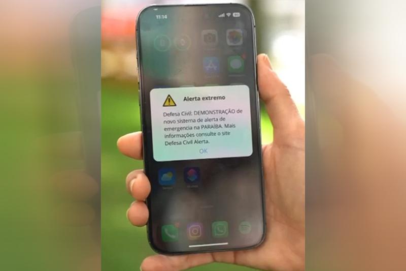 Mensagem de alerta busca prevenir tragédias em desastres naturais