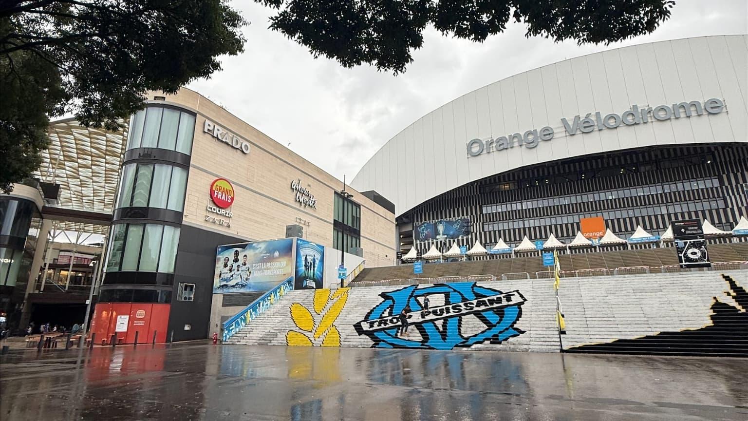 Condições meteorológicas em torno do Vélodrome