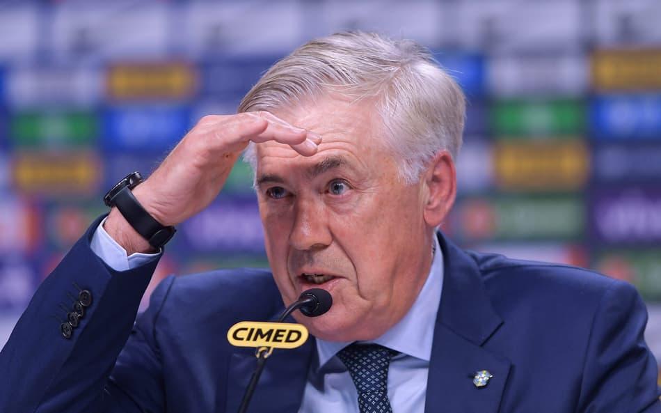 Carlo Ancelotti é o técnico da Seleção