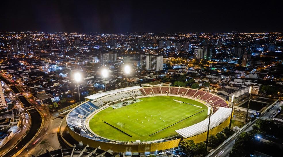 Arena Batistão durante a final da Copa do Nordeste