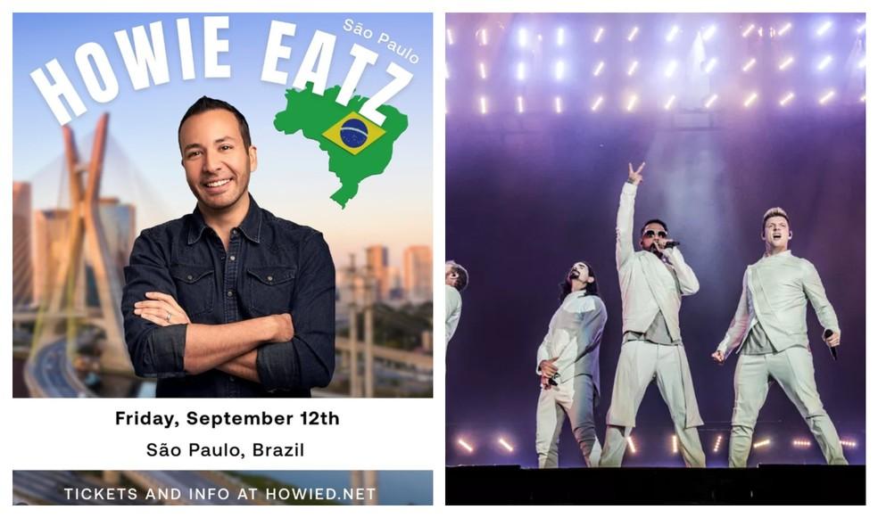 Cantor do Backstreet Boys vende almoço com selfie e autógrafo em SP por R$ 1800