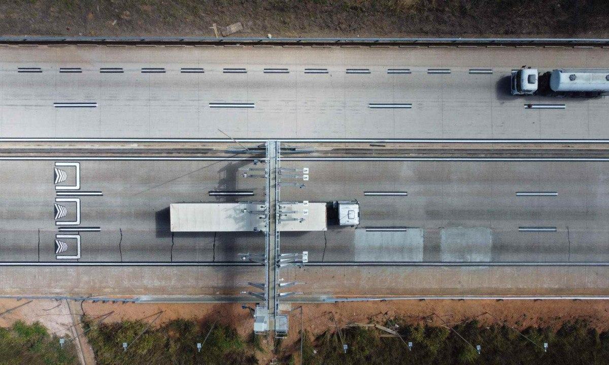 Pedágios sem cancela foram instalados na BR-381.
