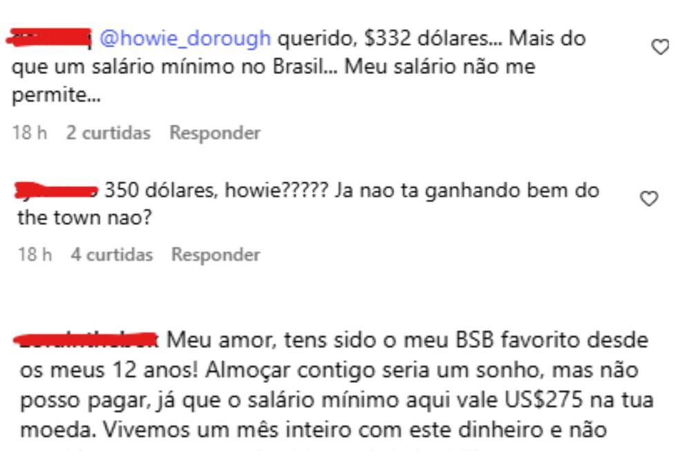 Fãs reclamam de preço caro