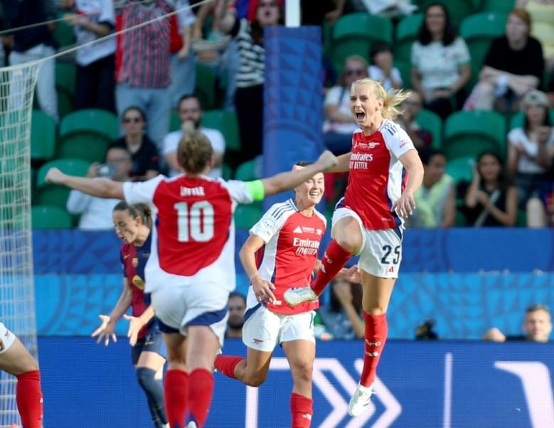 Arsenal enfrenta OL Lyonnes na UEFA Women's Champions League