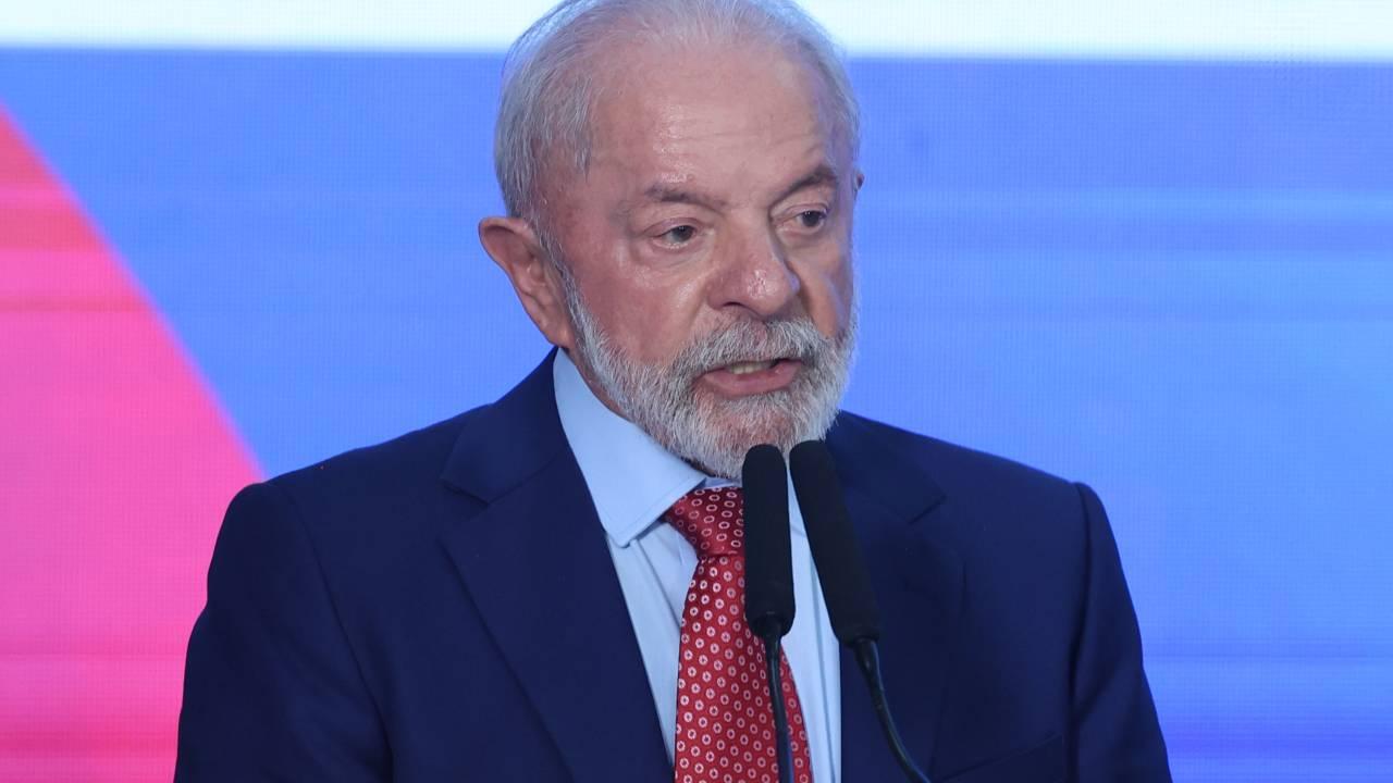 O presidente Luiz Inácio Lula da Silva.
