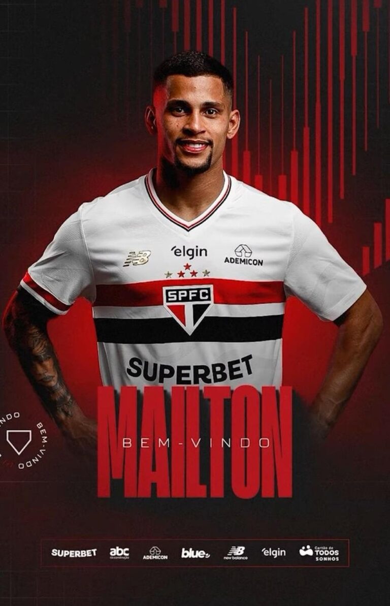 São Paulo FC contrata Mailton, ex-Chapecoense, até 2027