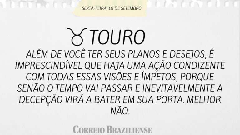Horóscopo do Dia: Previsões para os Signos no Dia 19 de Setembro de 2025
