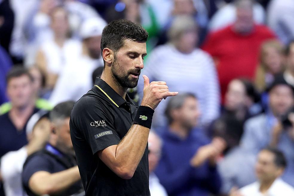 Djokovic faz dança em homenagem à filha no US Open