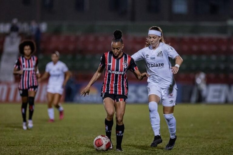 Santos e São Paulo se enfrentam no Paulistão Feminino: Confira onde assistir!