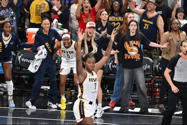 Indiana Fever Imprime A Força e Vence o Jogo 1 contra Las Vegas Aces nos Playoffs da WNBA