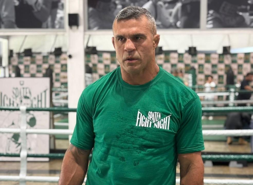 Vitor Belfort está fora da luta com Wanderlei Silva no Spaten Fight Night, mas revanche foi remarcada para 2026