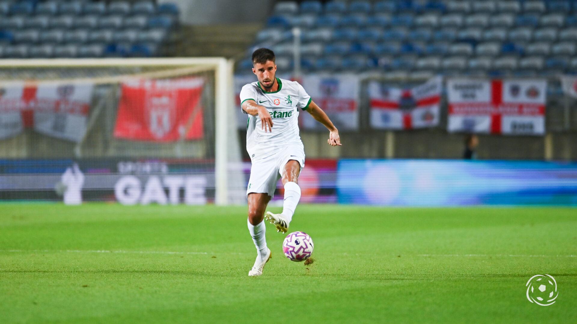 Gonçalo Inácio do Sporting em ação
