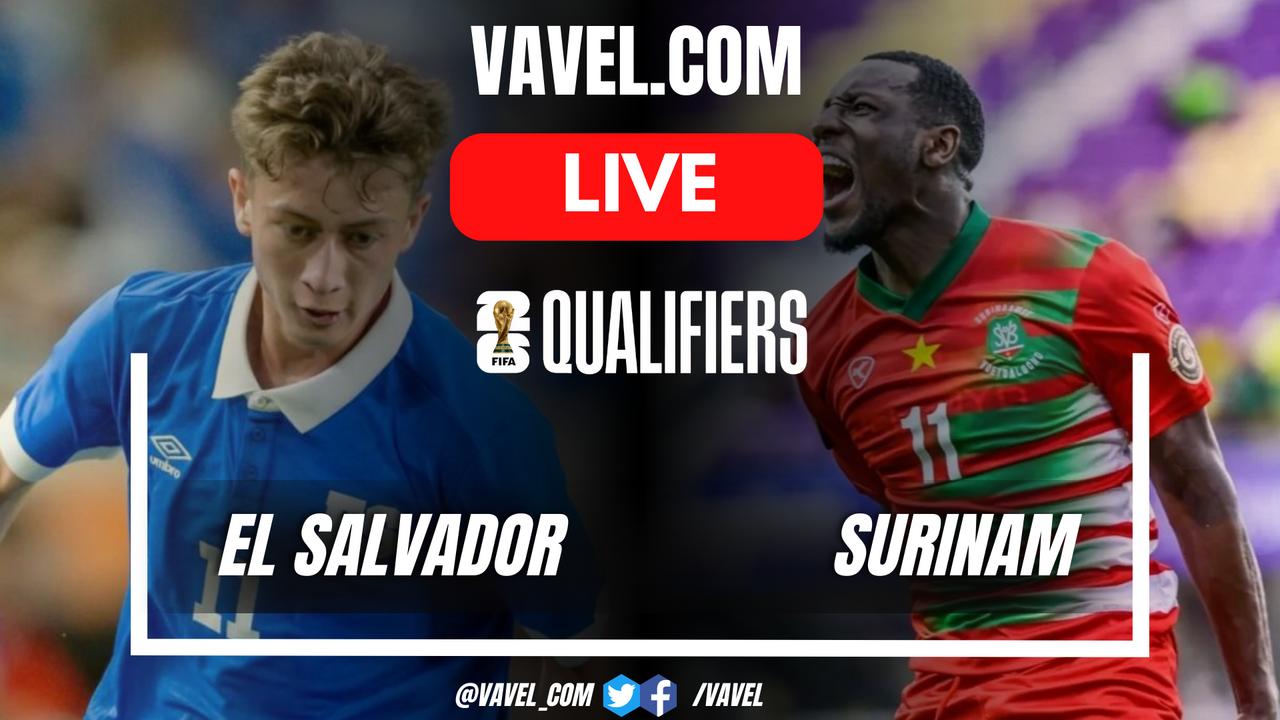 El Salvador perde para Suriname nas Eliminatórias da Copa do Mundo