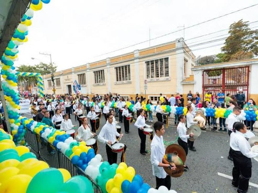 Desfile de 7 de setembro em Amparo