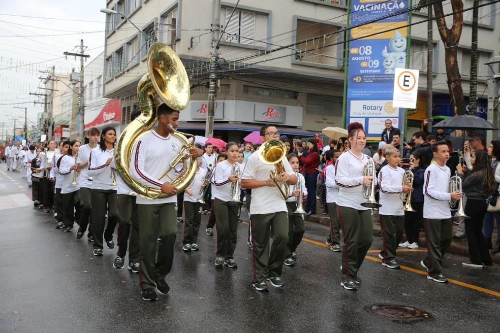 Desfile de 7 de Setembro em Vinhedo