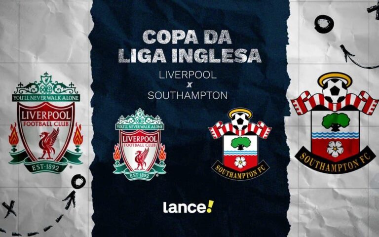 Liverpool e Southampton se enfrentam pela Copa da Liga: Onde assistir e detalhes da partida
