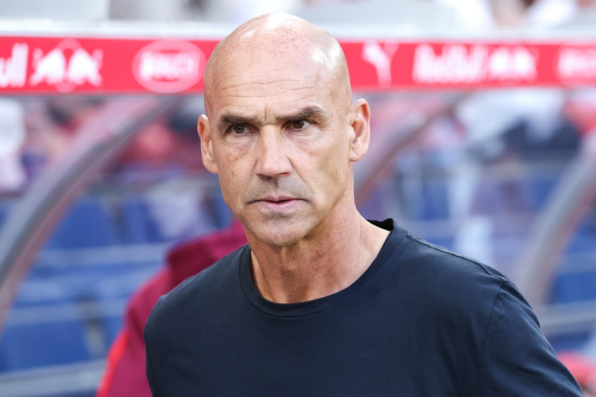 Red Bull Salzburg em ação durante a Bundesliga