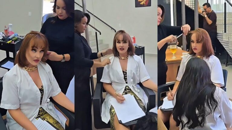Gaby Spanic retoma visual de ‘A Usurpadora’ e confirma rumores sobre A Fazenda