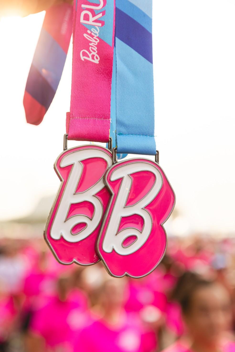 Medalha da Corrida da Barbie