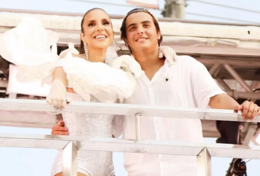 Ivete Sangalo e o filho, Marcelo