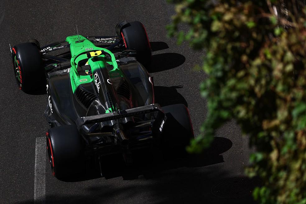 Gabriel Bortoleto no terceiro treino livre para o GP do Azerbaijão