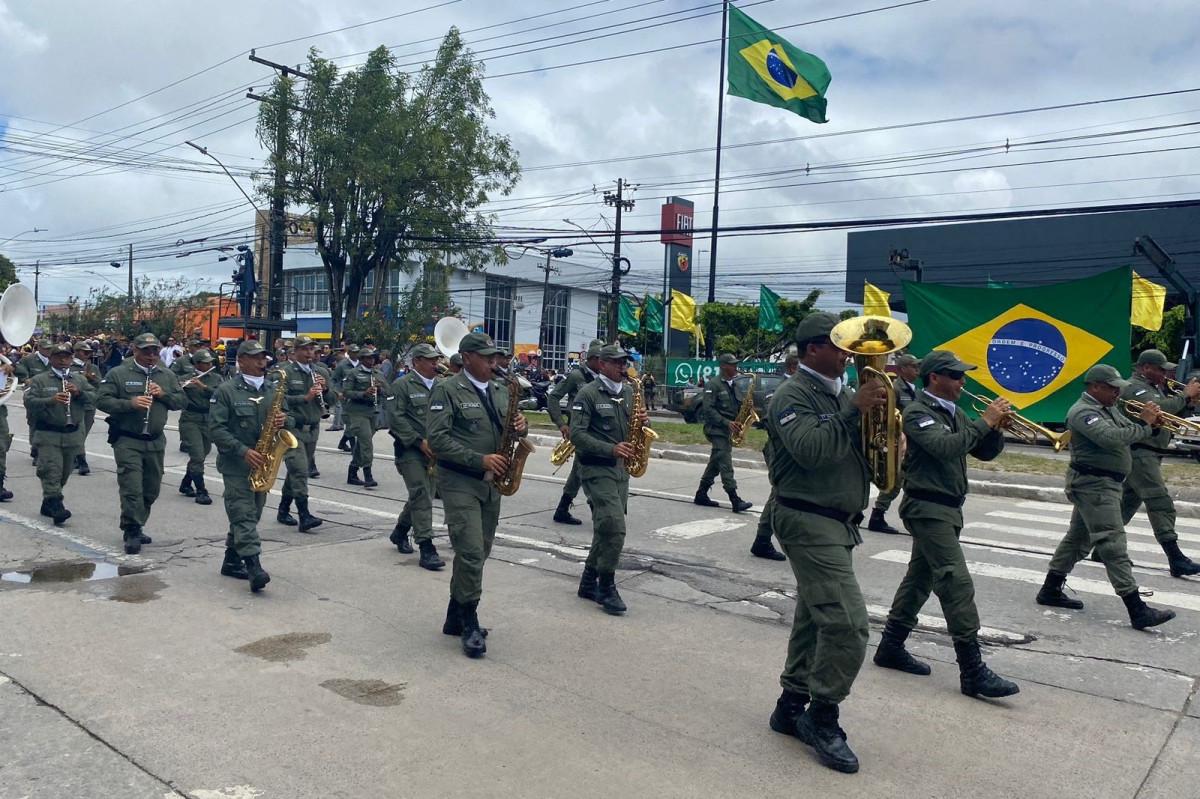 Desfile de 7 de Setembro no Recife/Foto: Divulgação/Casa Militar.