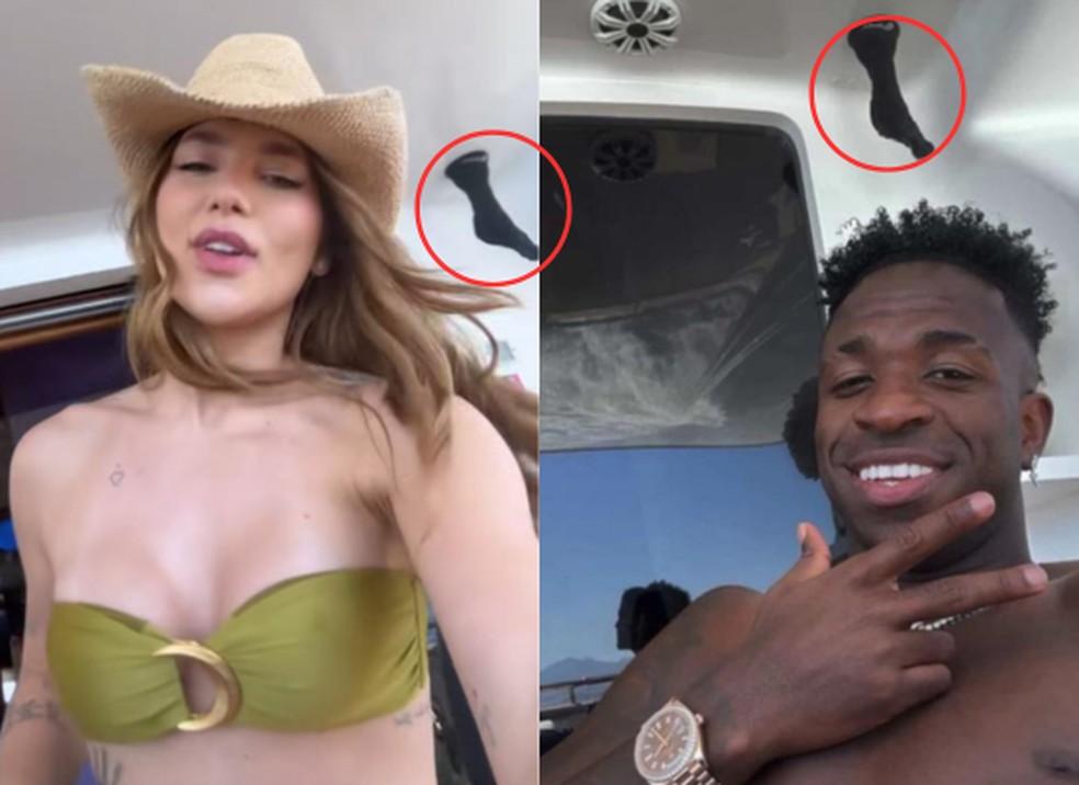 Virginia Fonseca e Vini Jr. na Espanha