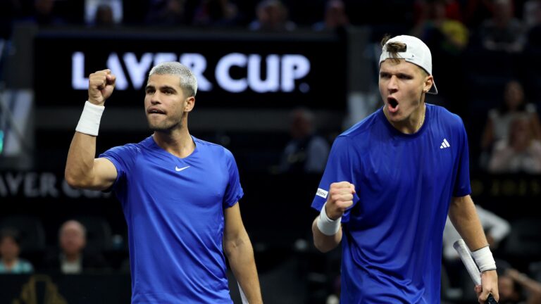 Laver Cup 2025: Alcaraz e Mensik Ajudam Europa a Iniciar com Vitória