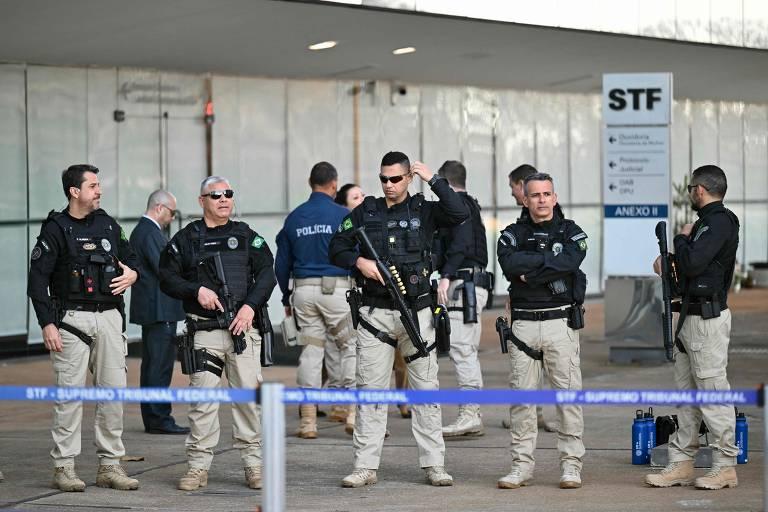 Imagens do julgamento de Bolsonaro