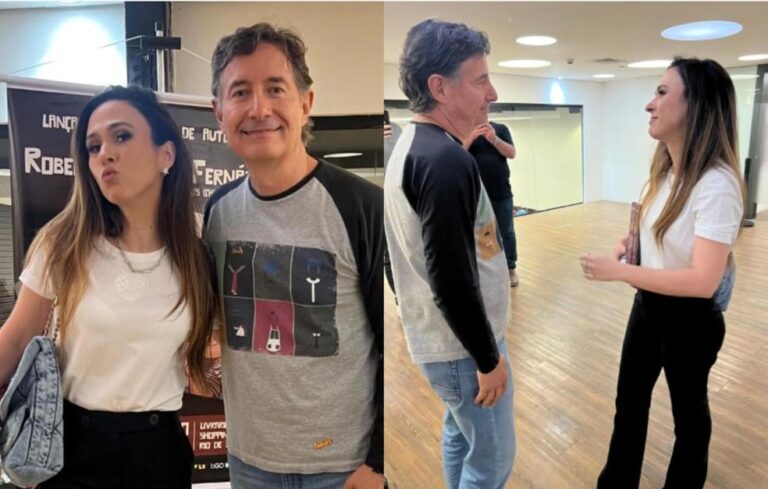 Tatá Werneck Conhece Filho de Roberto Bolaños em Emocionante Encontro no Rio
