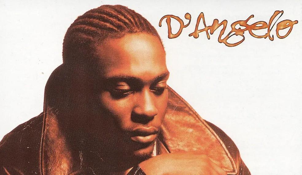D'Angelo na capa de 'Brown Sugar'