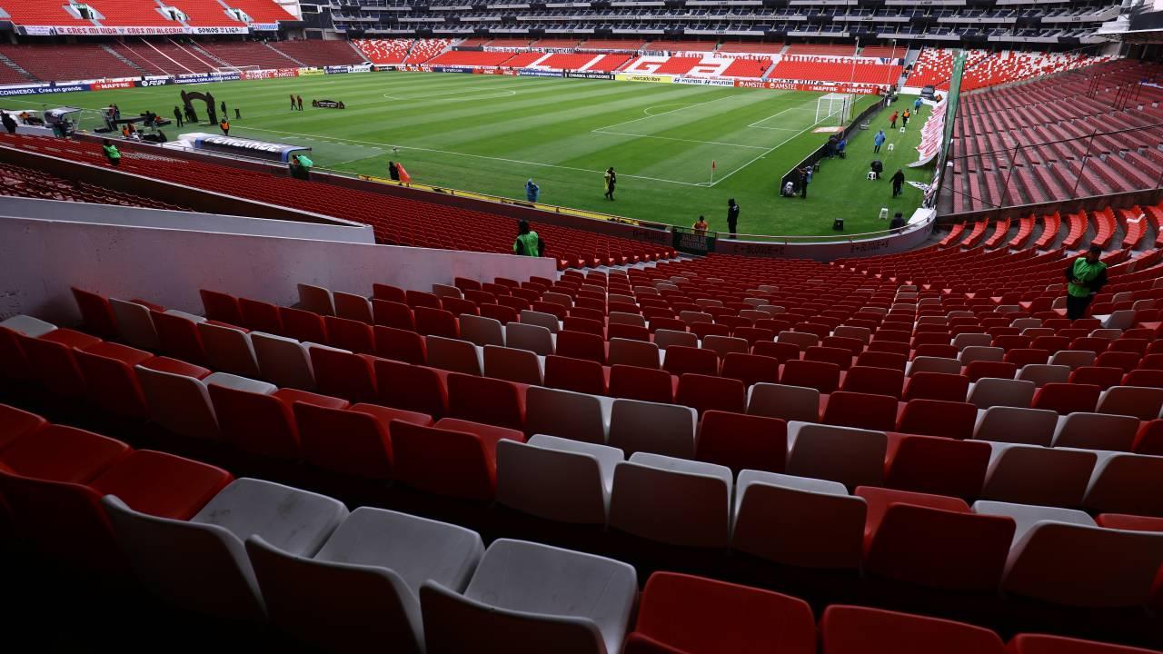 Estádio Casa Blanca em Quito, palco da partida entre LDU e Palmeiras