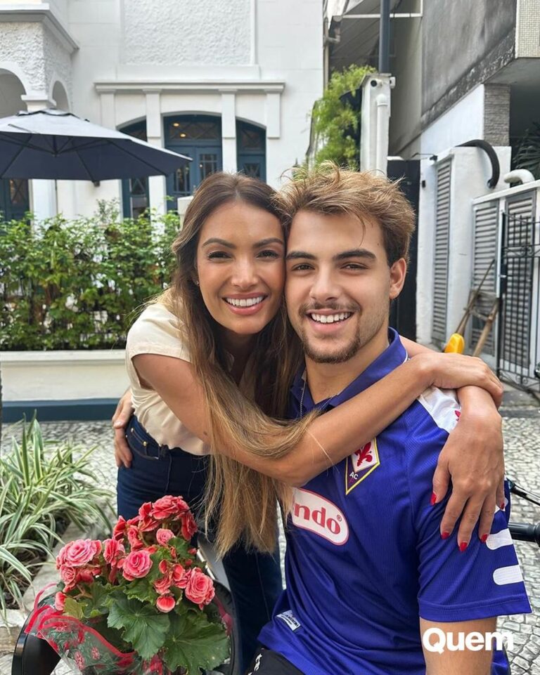 Patrícia Poeta se emociona ao falar sobre a saúde do filho no ‘Encontro’