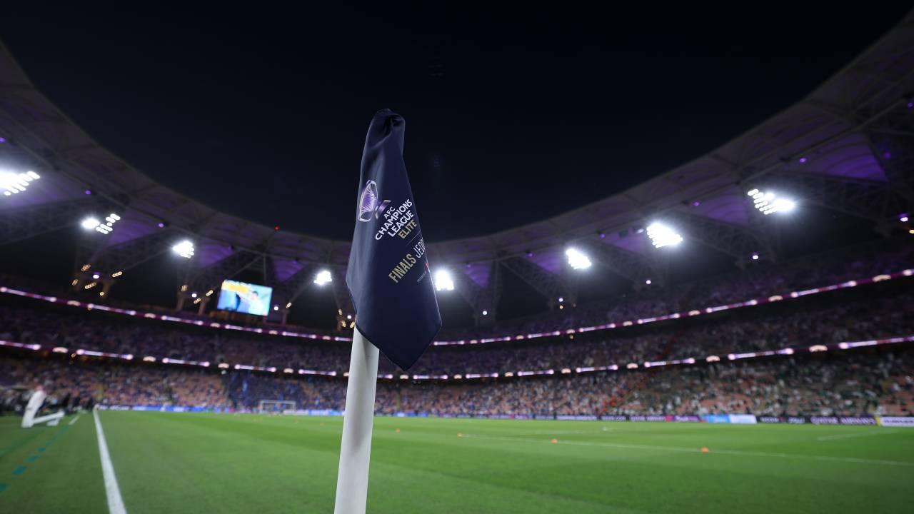 Vista geral do estádio King Abdullah Sports City em Jeddah