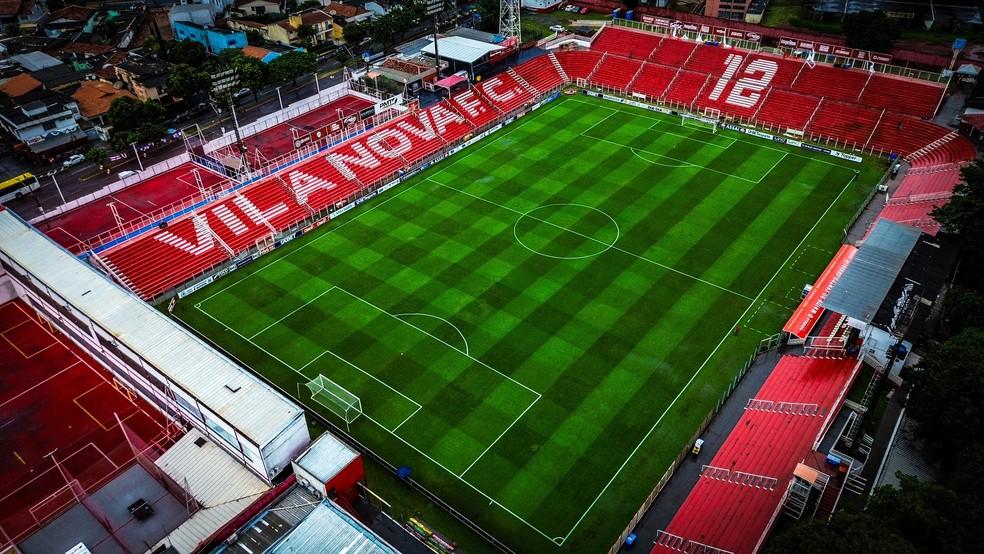 Estádio Onésio Brasileiro Alvarenga (OBA) recebe Vila x Amazonas neste domingo.