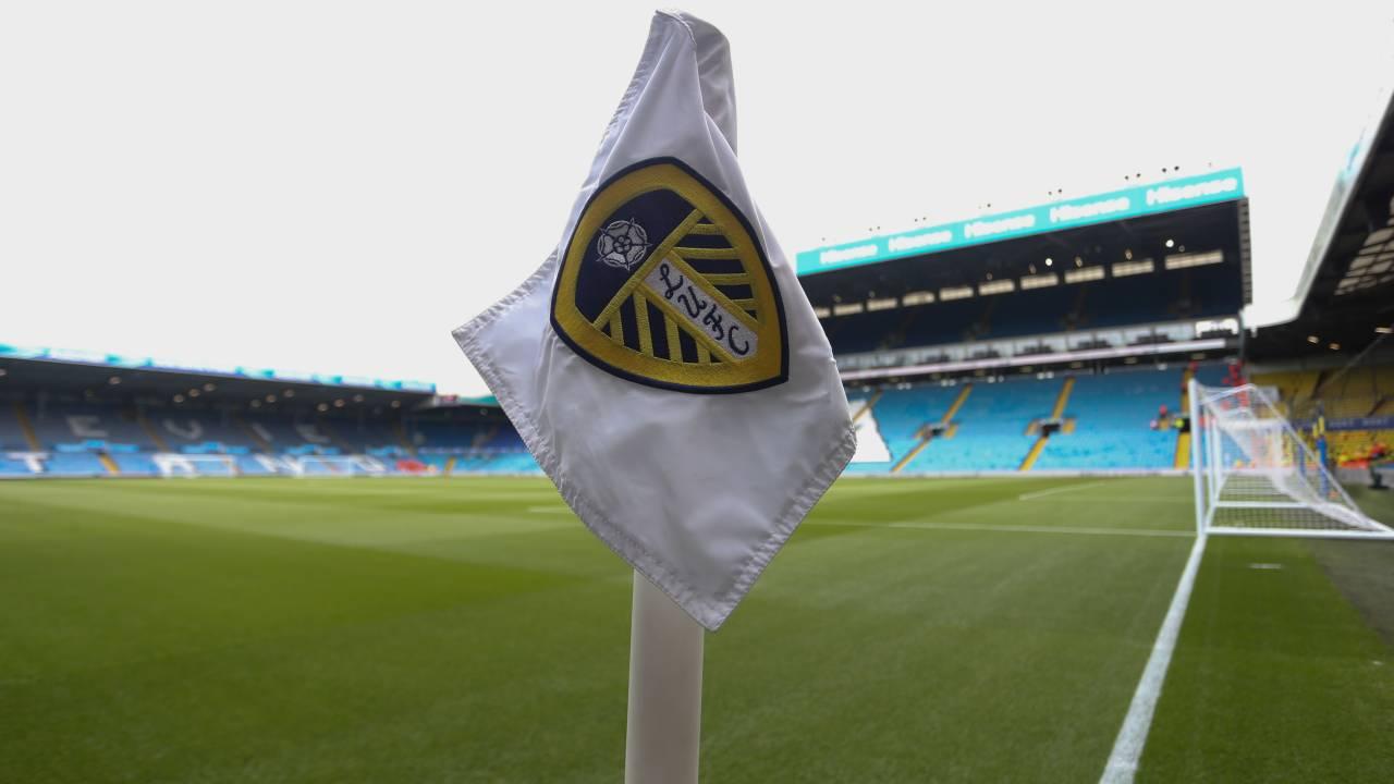 A view of Elland Road during match