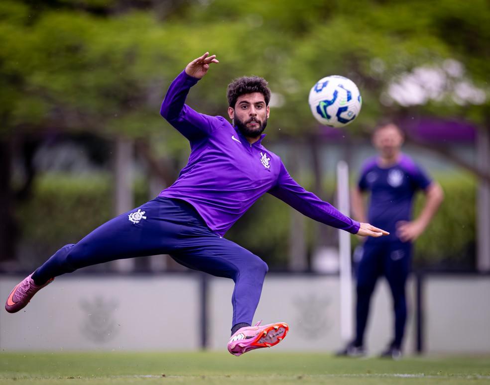 Yuri Alberto será, mais uma vez, a referência do Corinthians no ataque