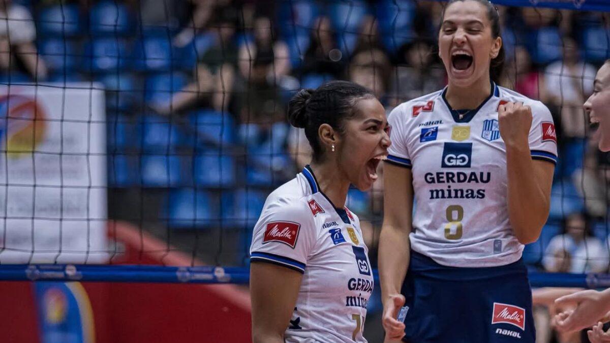 Julia Kudiess estreou com vitória pelo Minas