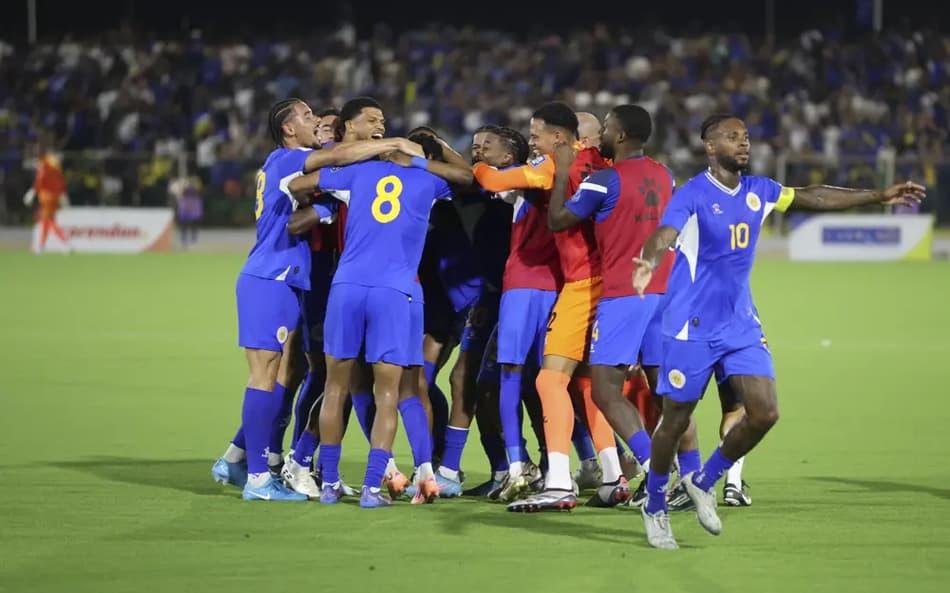 Curaçao venceu a Jamaica por 2 a 0