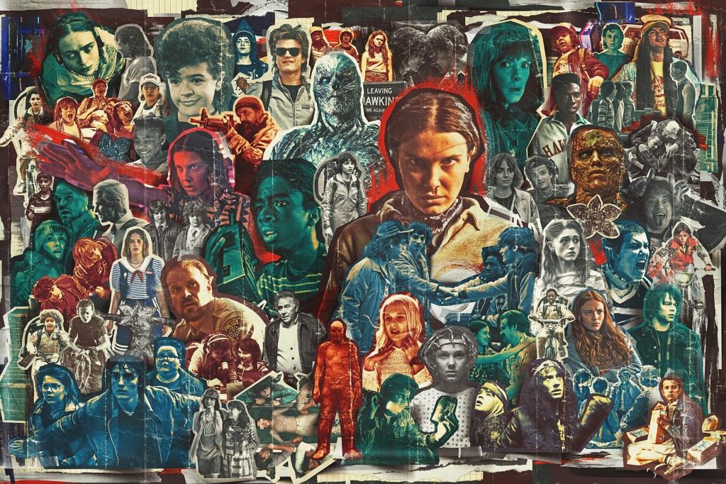 Collage de Stranger Things